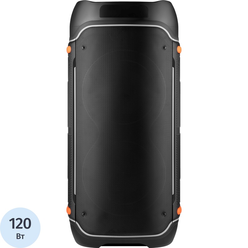 Изображение товара Акустическая система Defender Boomer 120 чёрная портативная Bluetooth колонка 120 Вт