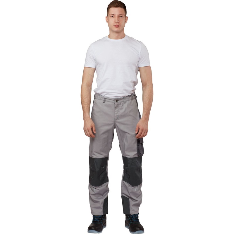 Изображение товара Мужские рабочие летние брюки Акетон л33 серые 52-54 профессиональная рабочая одежда