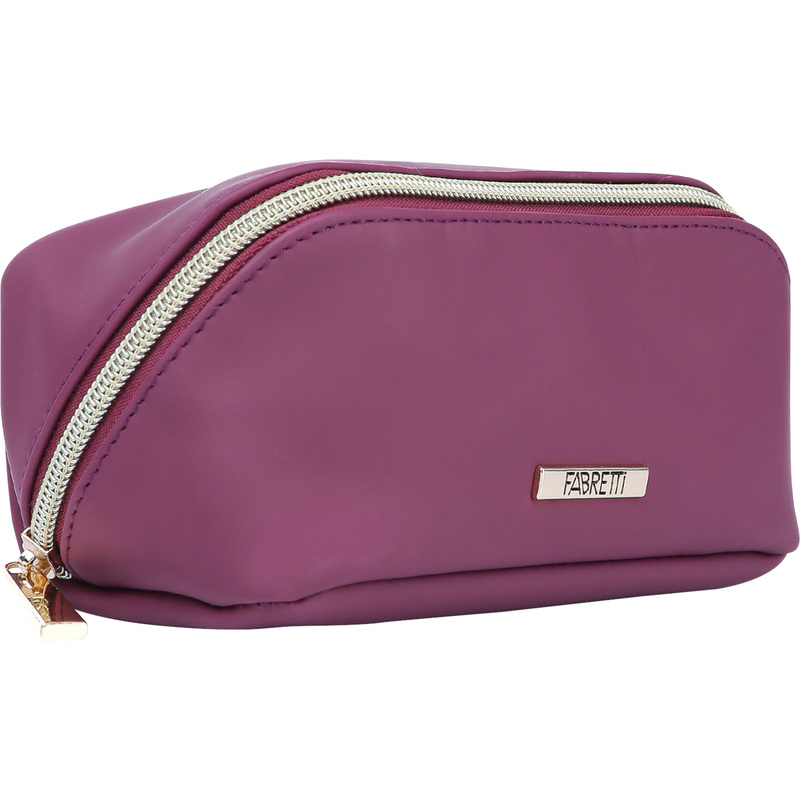 Изображение товара Косметичка Fabretti из ПВХ фиолетовая компактная и стильная