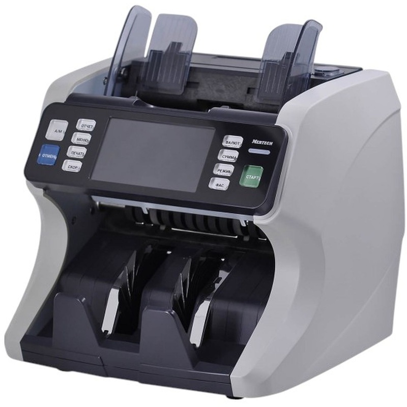 Изображение товара Счетчик банкнот Mertech C-120 Double CIS MG touch screen мультивалютный высокой скорости