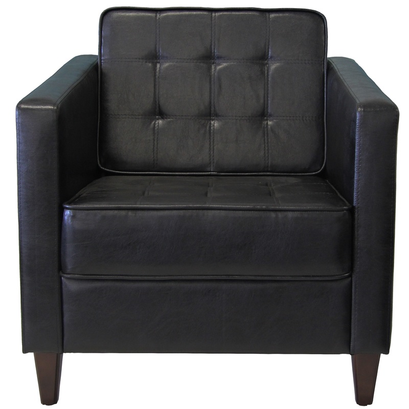 Изображение товара Кресло Париж черное (искусственная кожа)