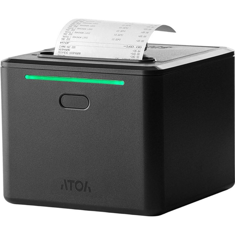 Изображение товара Фискальный регистратор Атол 22v 2Ф черный - быстрый и надежный кассовый аппарат