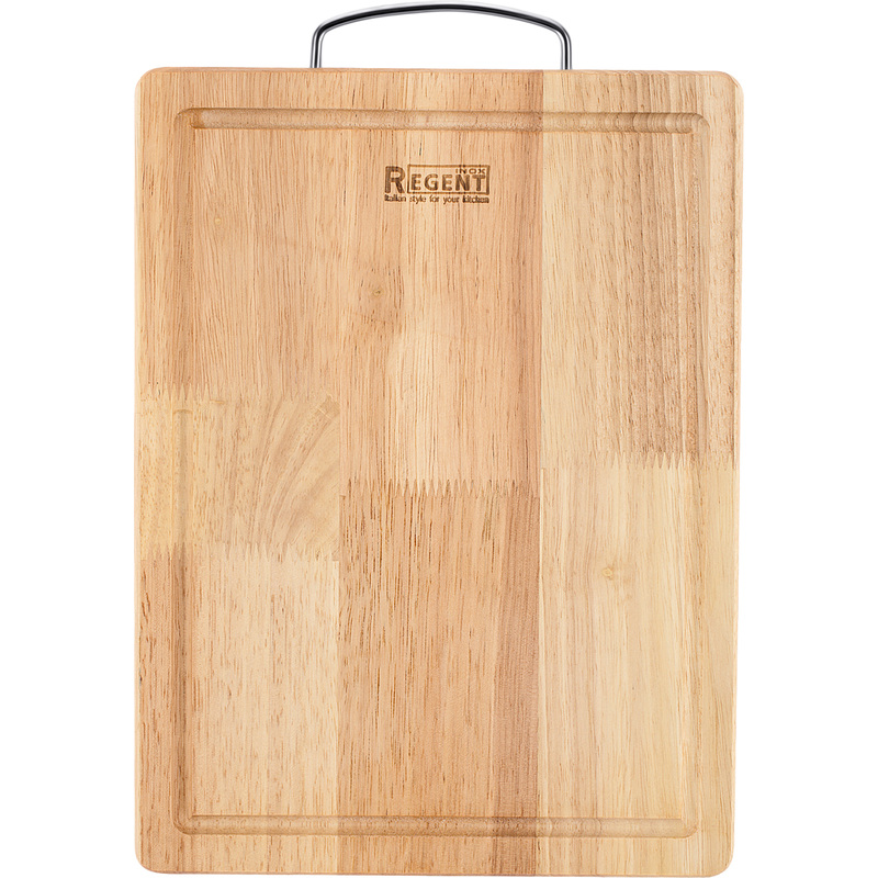 Изображение товара Доска разделочная Regent inox Linea Bosco из гевеи 32х24х1.5 см кухонная доска