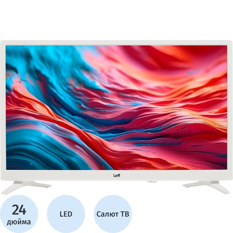 Изображение товара Телевизор 24 Leff 24F691T Full HD с Smart TV Wi-Fi Bluetooth и HDMI