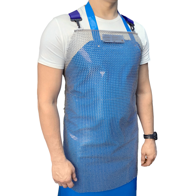 Изображение товара Фартук мясника кольчужный Certaflex Aprone 7.0 EFL85 55х85 см (CA7055851)