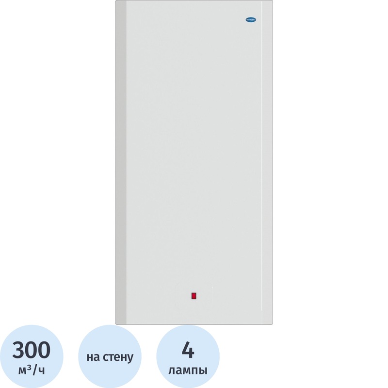 Изображение товара Облучатель-рециркулятор Мегидез МСК-940 настенный 4x30 Вт для обеззараживания воздуха