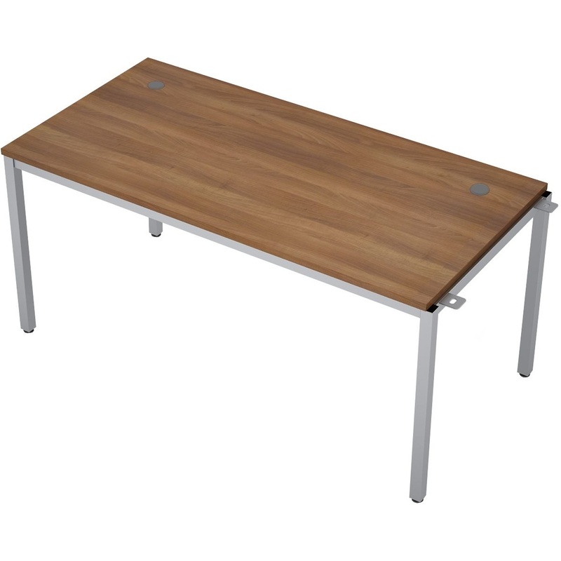 Изображение товара Элемент Avance 6МБН.184 из ЛДСП и металла, цвет шамони тёмный/алюминий матовый, 1600х800х750 мм