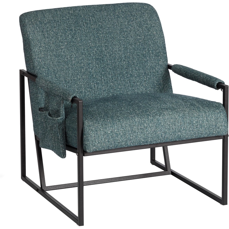 Изображение товара Кресло Charli LUX Зеленый велюр букле с защитной накладкой