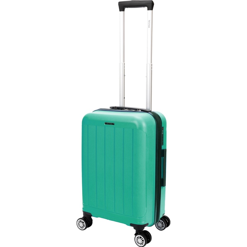 Изображение товара Чемодан Torber В отпуск S из полипропилена бирюзовый с кодовым замком