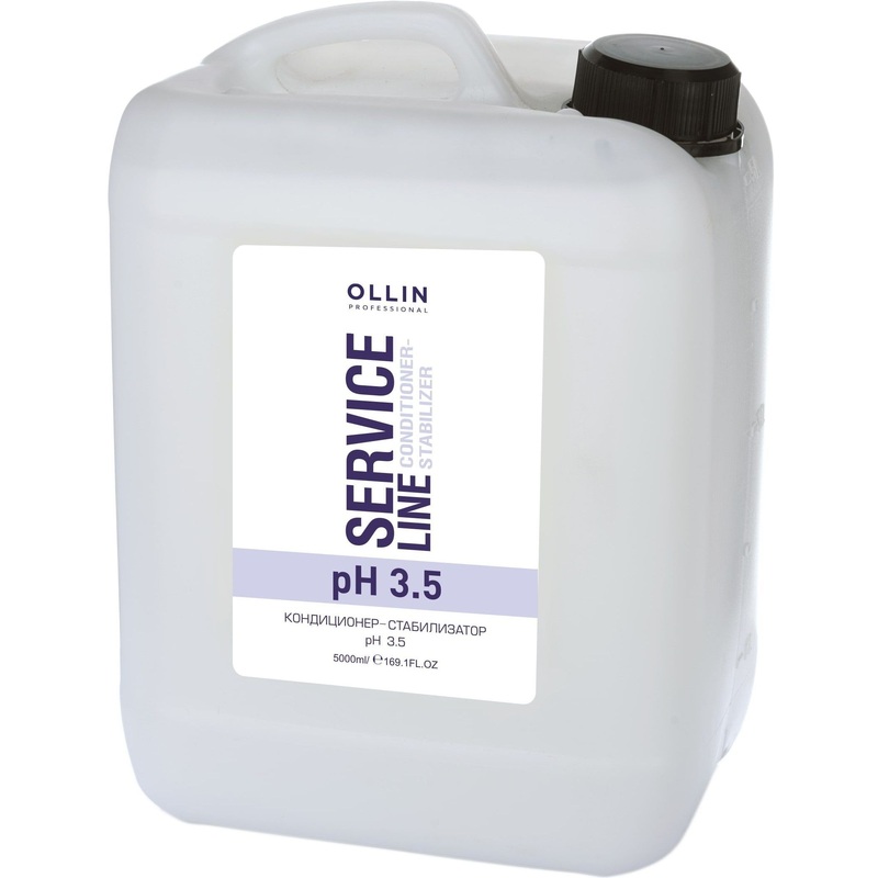Изображение товара Кондиционер для волос Ollin Professional Service Line 5 л - Увлажнение и защита цвета