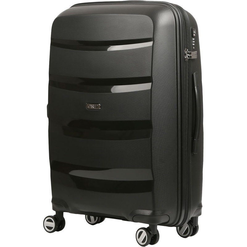 Изображение товара Чемодан Fabretti размер M 73 л из полипропилена чёрный с TSA и системой из 4 колёс