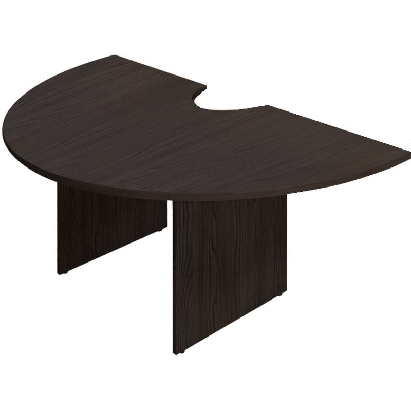 Изображение товара Секция угловая стола для переговоров Эталон дуб венге 2000х1000х768 мм