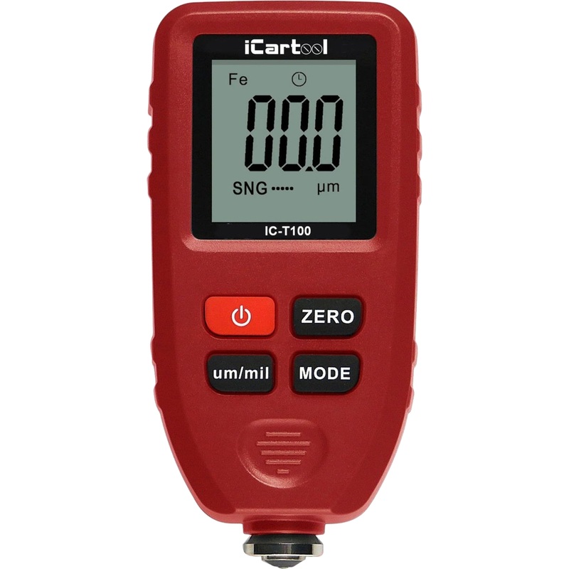 Изображение товара Толщиномер лакокрасочных покрытий IC Т100 iCartool профессиональный с калибровкой
