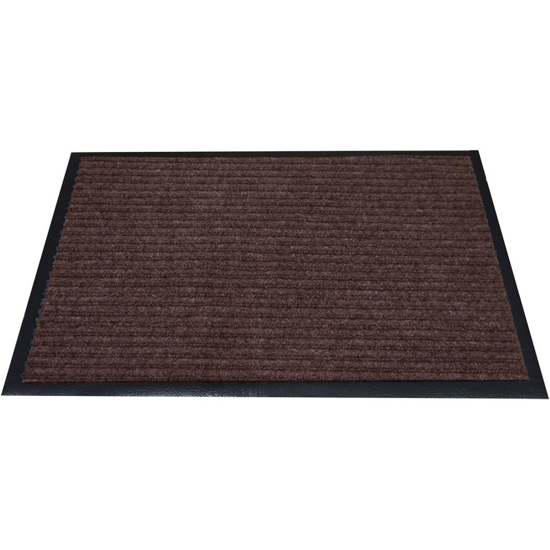 Изображение товара Влаговпитывающий ворсовый входной коврик 120х180 см коричневый