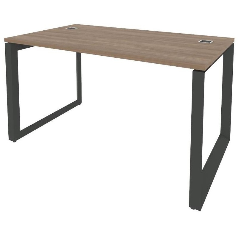 Изображение товара Стол руководителя Onix Direct O.MO-SRR-3.8 дуб аризона/антрацит