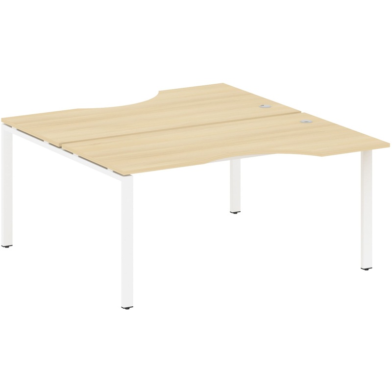 Изображение товара Рабочая станция Metal System Style БП.РАС-СА-2.1 (акация лорка/белый, 1600x1835х750 мм)