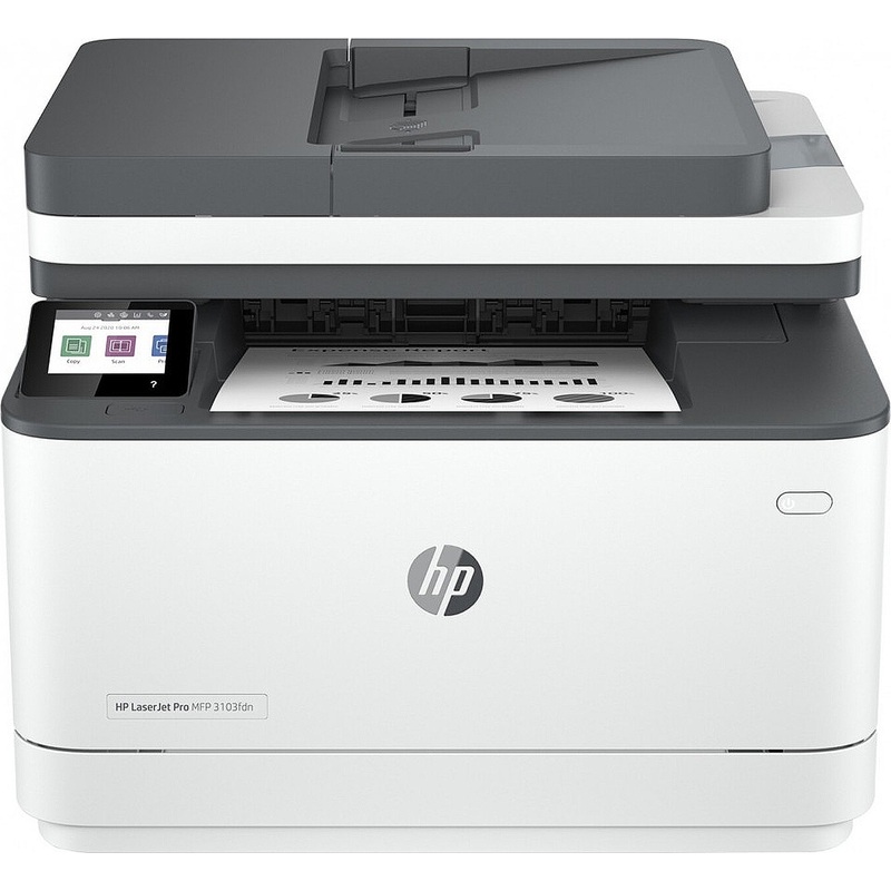Изображение товара МФУ лазерное HP LaserJet Pro 3103fdn  для офиса высокая скорость беспроводная печать