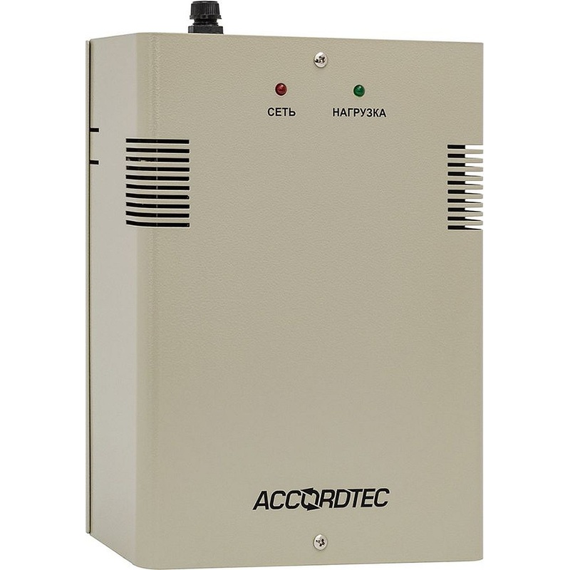 Изображение товара Блок бесперебойного питания AccordTec ББП-30 исп 1 6 каналов Россия
