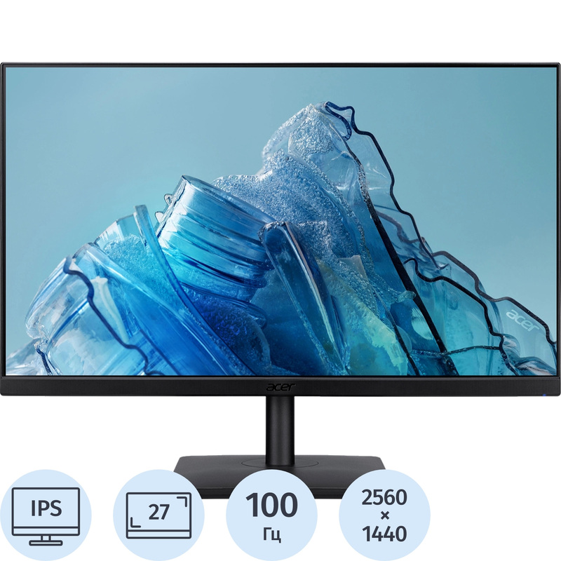 Изображение товара 27-дюймовый монитор Acer Vero V277UEbmiipxv с IPS-экраном и HDR Изображение товара 27-дюймовый монитор Acer Vero V277UEbmiipxv с IPS-экраном и HDR