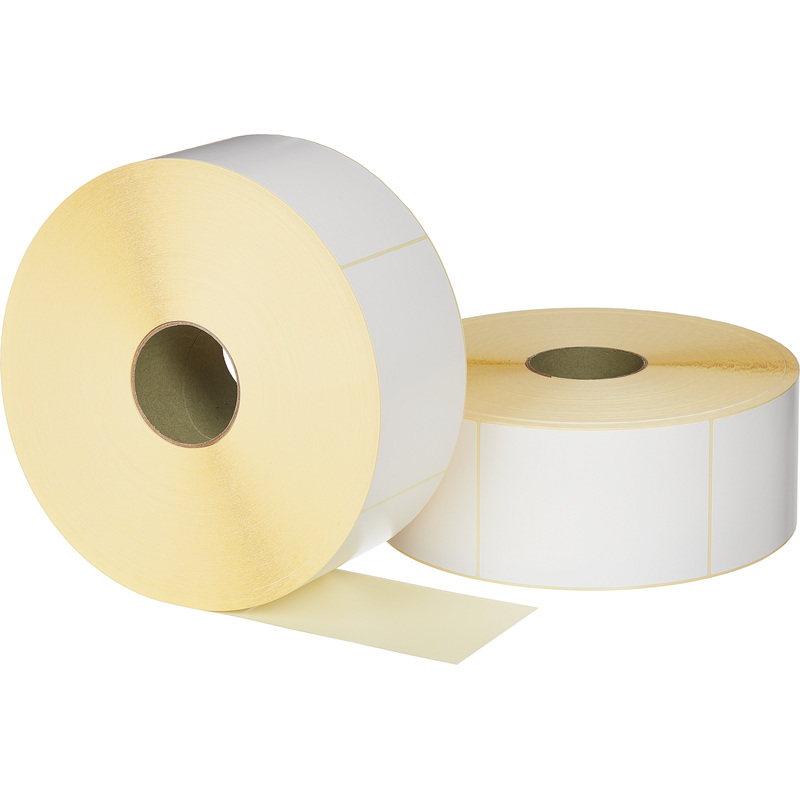 Изображение товара Термотрансферные бумажные этикетки 100х150 мм для маркировки товара