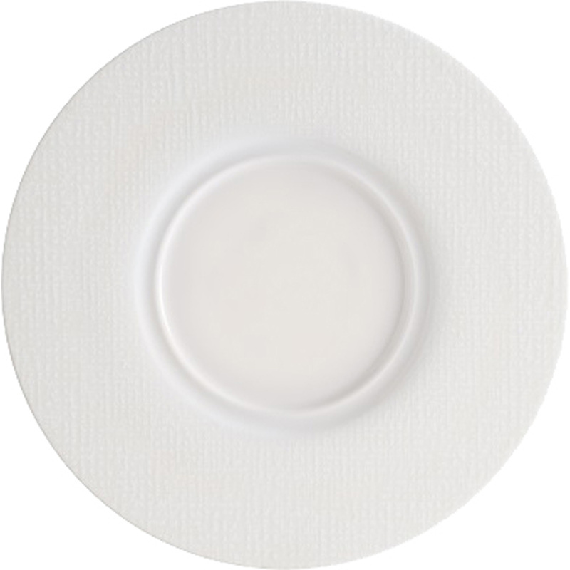 Изображение товара Фарфоровое блюдце Bonna 12 см Белый Пэтч Нит профессиональное для ресторана