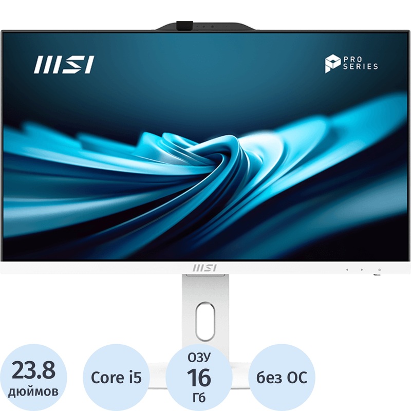 Изображение товара Моноблок 23.8 MSI Pro AP242P MS-AE06 (9S6-AE0622-1059)