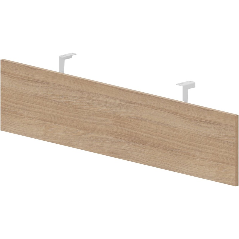 Изображение товара Лицевая панель Strike UVF160OWBL для стола светлый дуб/белый 1360х18х300 мм