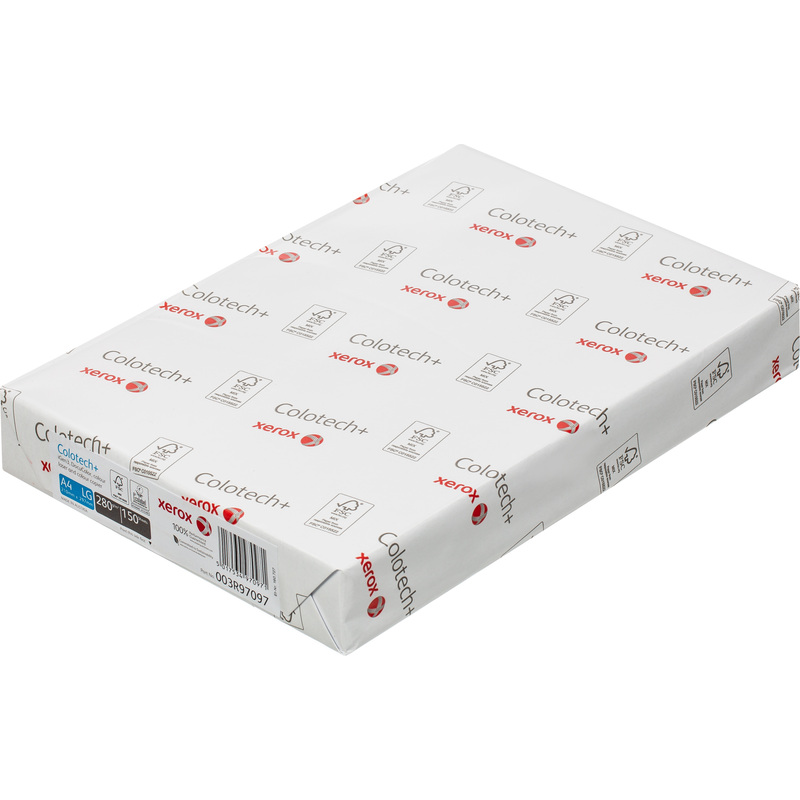 Изображение товара Бумага Xerox Colotech Plus для цветной лазерной печати А4 280г/м2 150 листов