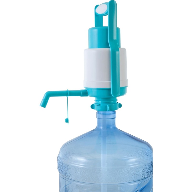 Изображение товара Механическая помпа для воды VATTEN № 2 бирюзово-белая 19-литровые бутылки