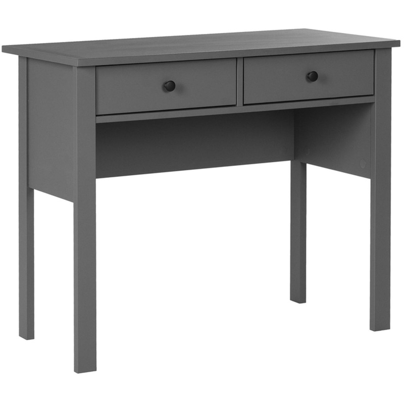 Изображение товара Туалетный столик с двумя ящиками ГУД ЛАКК Сага серый 920х450х768 мм