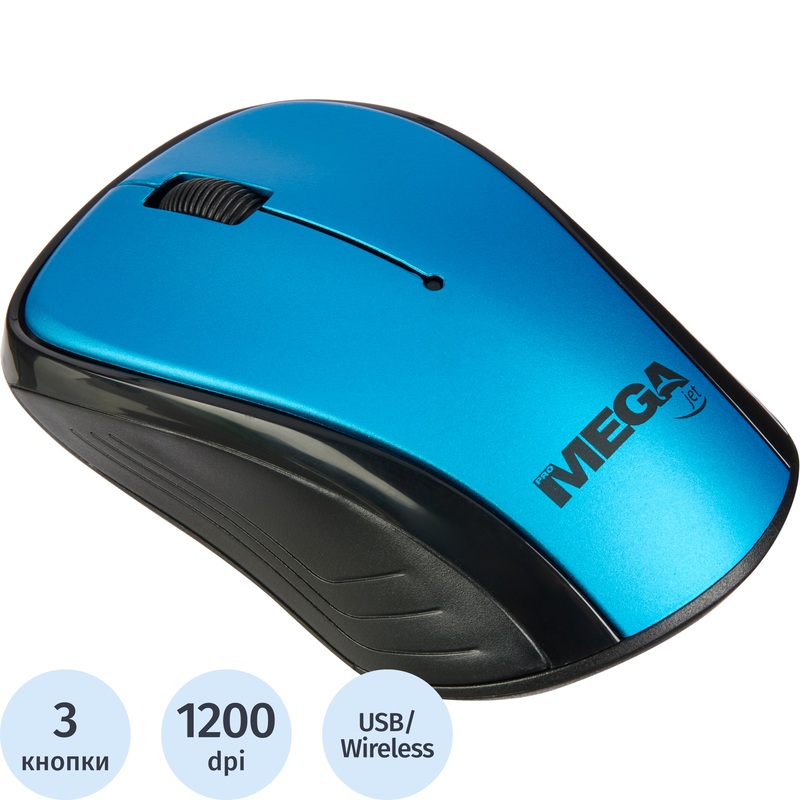 Изображение товара Беспроводная мышь ProMega jet WM006 синяя