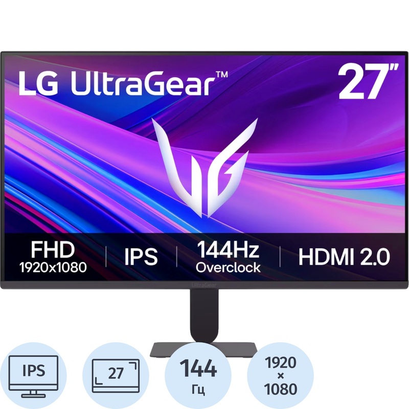 Изображение товара Монитор 27" LG 27G411A-B чёрный