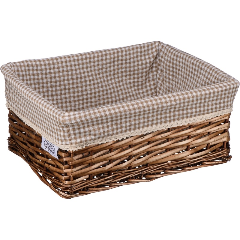 Изображение товара Корзина для хранения Handy Home Плетёнка 40x31x17 см натуральные материалы