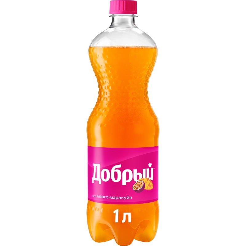 Изображение товара Напиток сильногазированный Добрый Кола манго-маракуйя 1 л Россия Изображение товара Напиток сильногазированный Добрый Кола манго-маракуйя 1 л Россия
