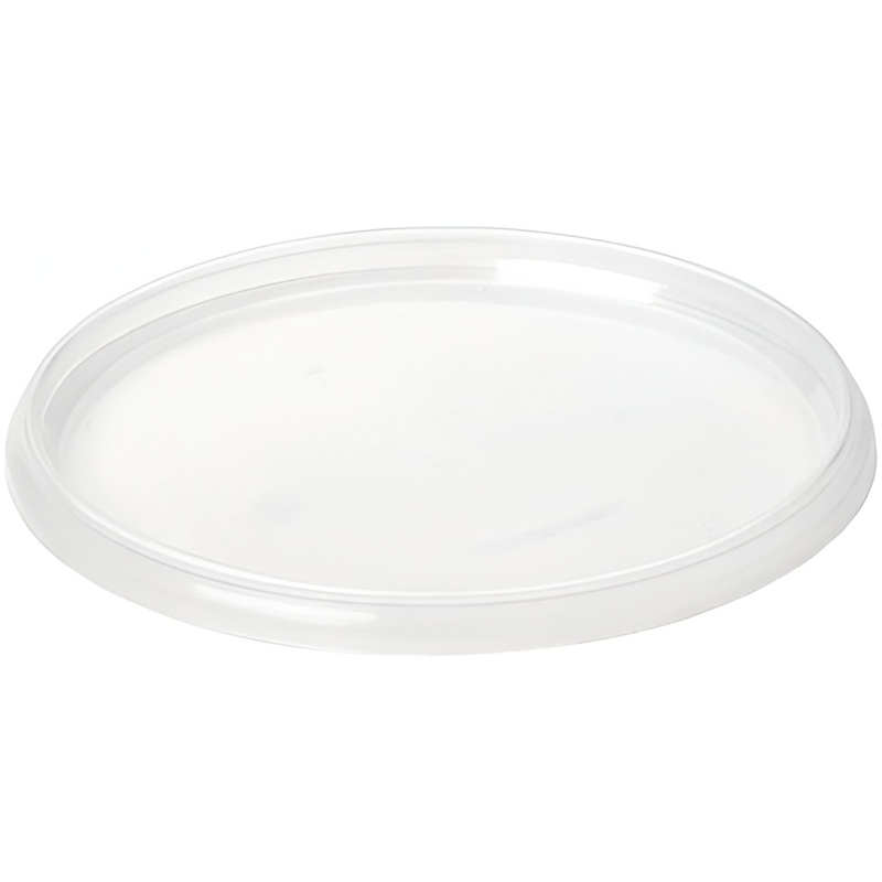 Изображение товара Крышка пластиковая прозрачная 131 мм (650 штук в упаковке)