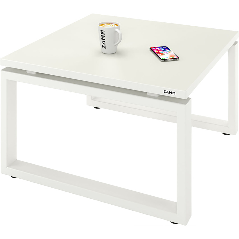 Изображение товара Стол журнальный Zamm Зета 11657 белый премиум 600х600х425 мм