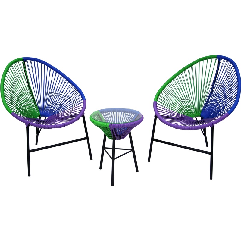 Изображение товара Набор мебели Акапулько из искусственного ротанга и стали