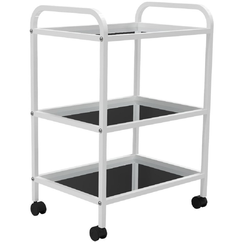 Изображение товара Стол медицинский СМИ-03-Н белый, 850x580x420 мм, ножки металл