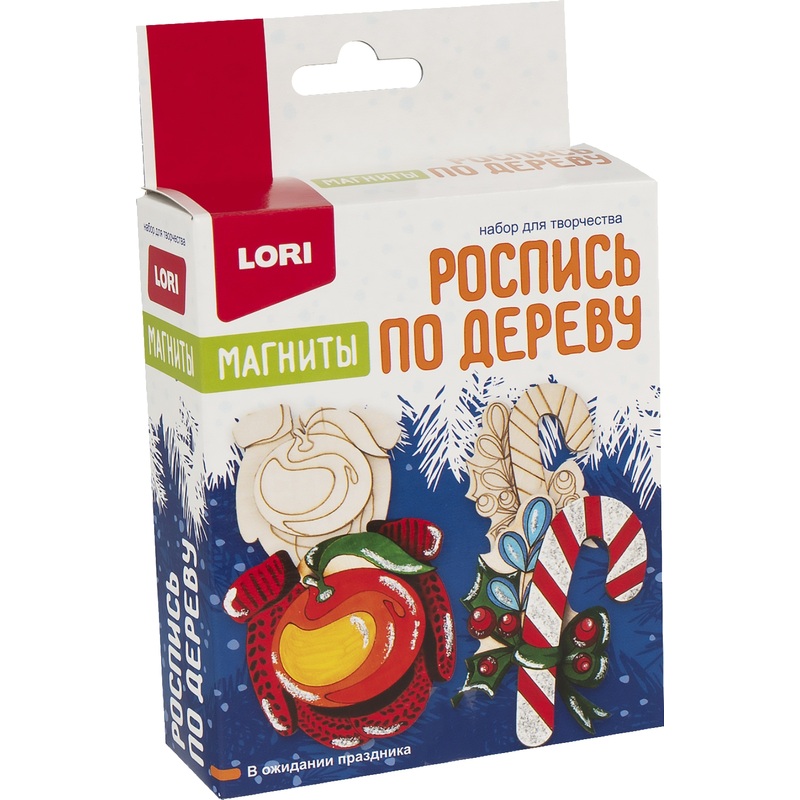 Изображение товара Набор для творчества роспись по дереву магниты В ожидании праздника НГ Фнн-048