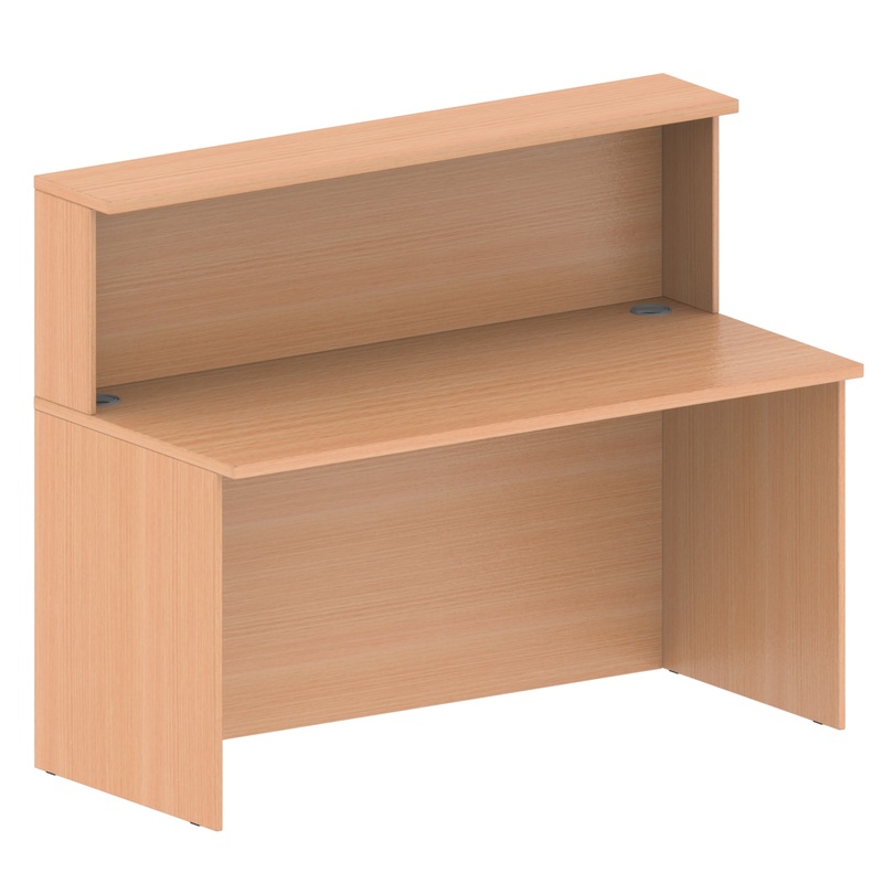 Изображение товара Модуль ресепшен Референт прямой (бук светлый, 1500х680х1200 мм)