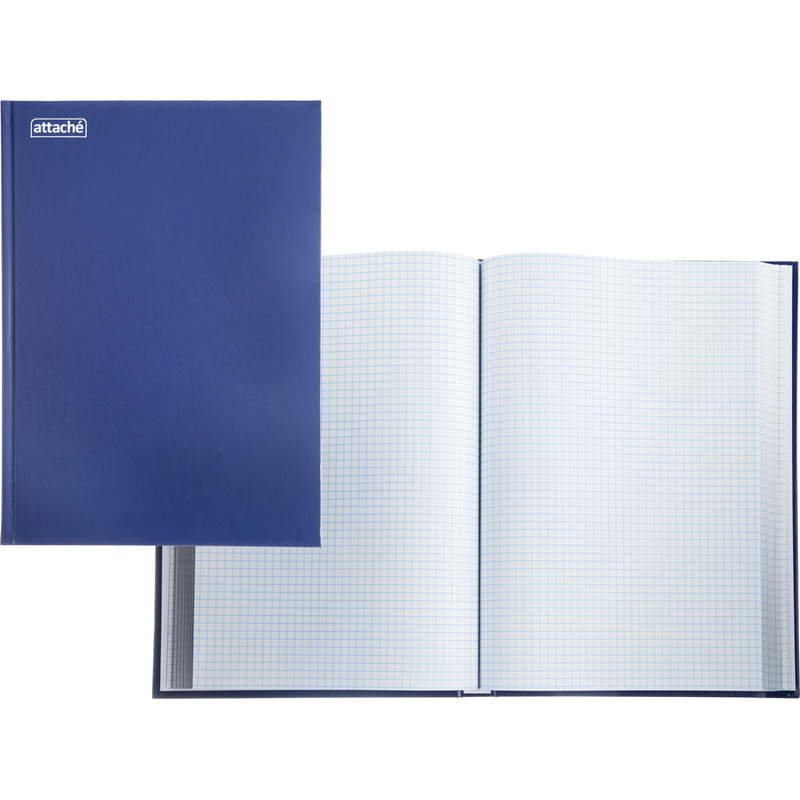 Изображение товара Книга учета 192 листа А4 в клетку с твердым переплетом Бумвинил Россия