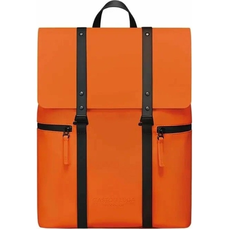 Изображение товара Рюкзак для ноутбука 13 дюймов Gaston Luga оранжевый водонепроницаемый регулируемый ремень