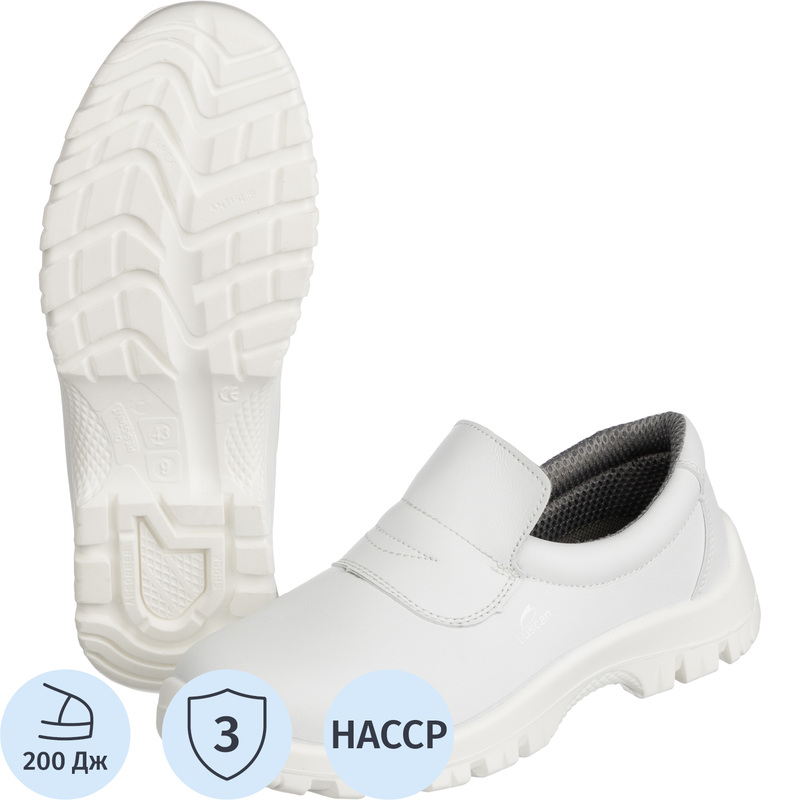 Изображение товара Полуботинки рабочие летние Luscan из микрофибры с металлическим подноском 42 размер