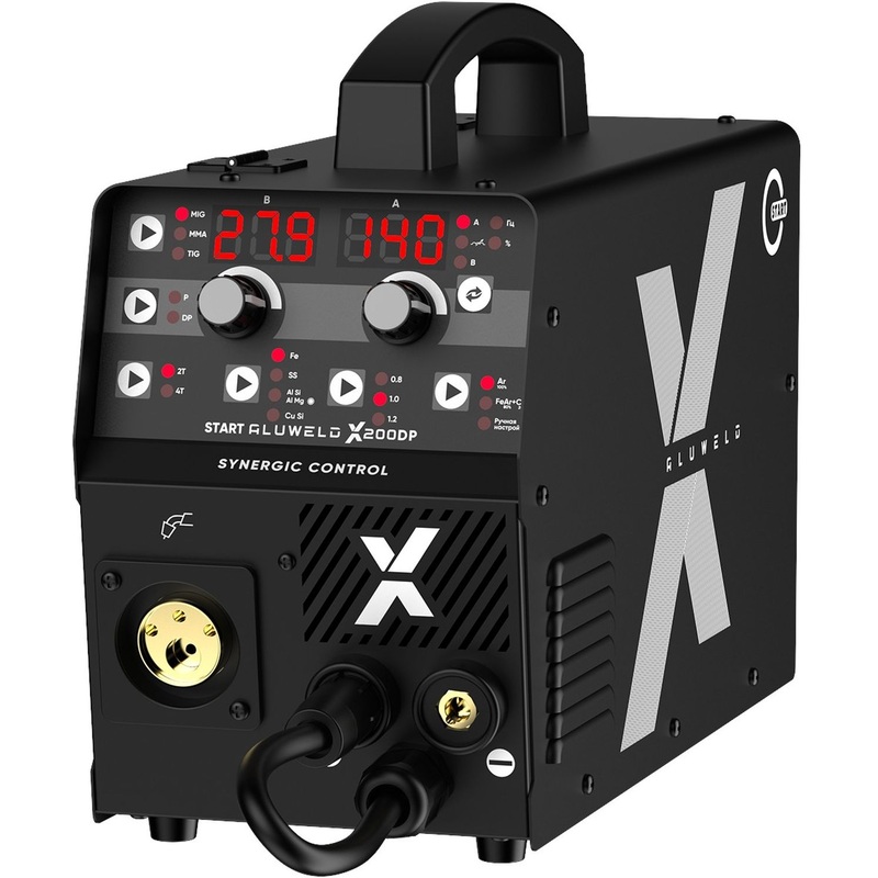 Изображение товара Сварочный аппарат Start Aluweld X200 DP инверторный MIG/MAG TIG MMA с Double Pulse