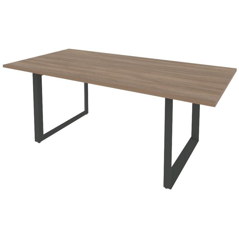 Изображение товара Стол для переговоров Onix Direct O.MO-PRG-19 на металлокаркасе 1980х980х750 мм