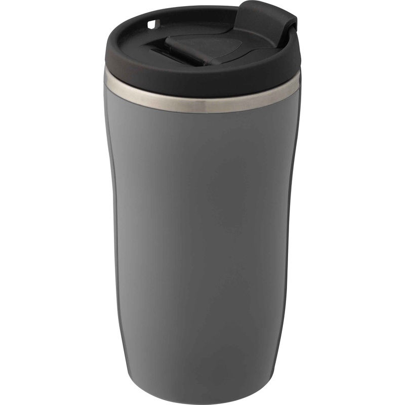 Изображение товара Термостакан Underway 250 мл серый, двойные стенки, нержавеющая сталь