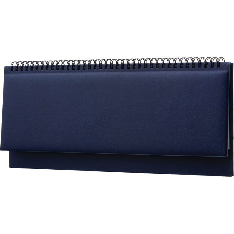 Изображение товара Планинг датированный 2026 год Attache Сиам искусственная кожа 340х130 мм 57 листов синий