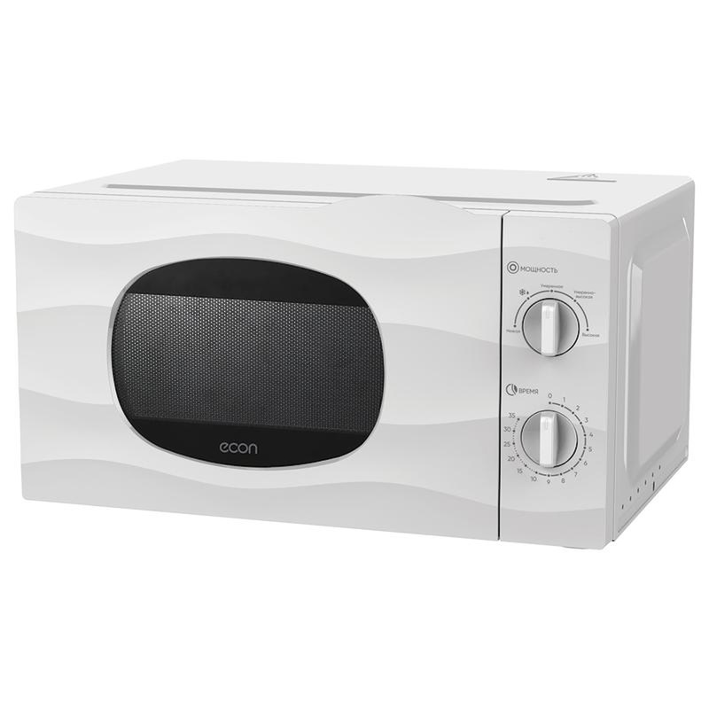 Изображение товара Микроволновая печь Econ ECO-2038M белая 20л автоматическая разморозка