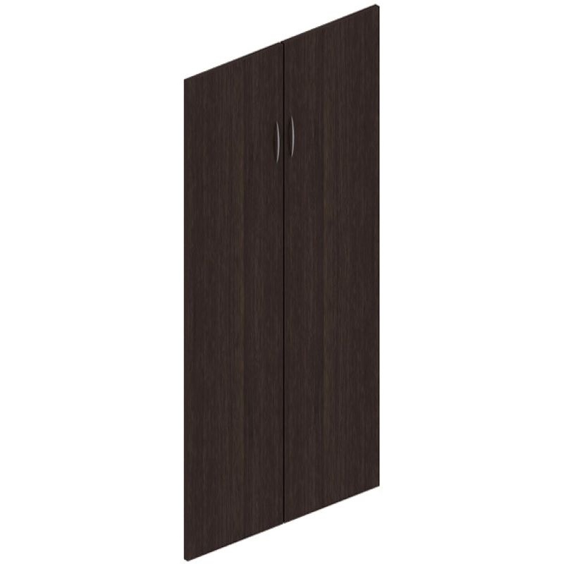 Изображение товара Двери Форум/Статус ФР-8.1 средние венге/каштан 792x18x1140 мм комплект из 2 штук