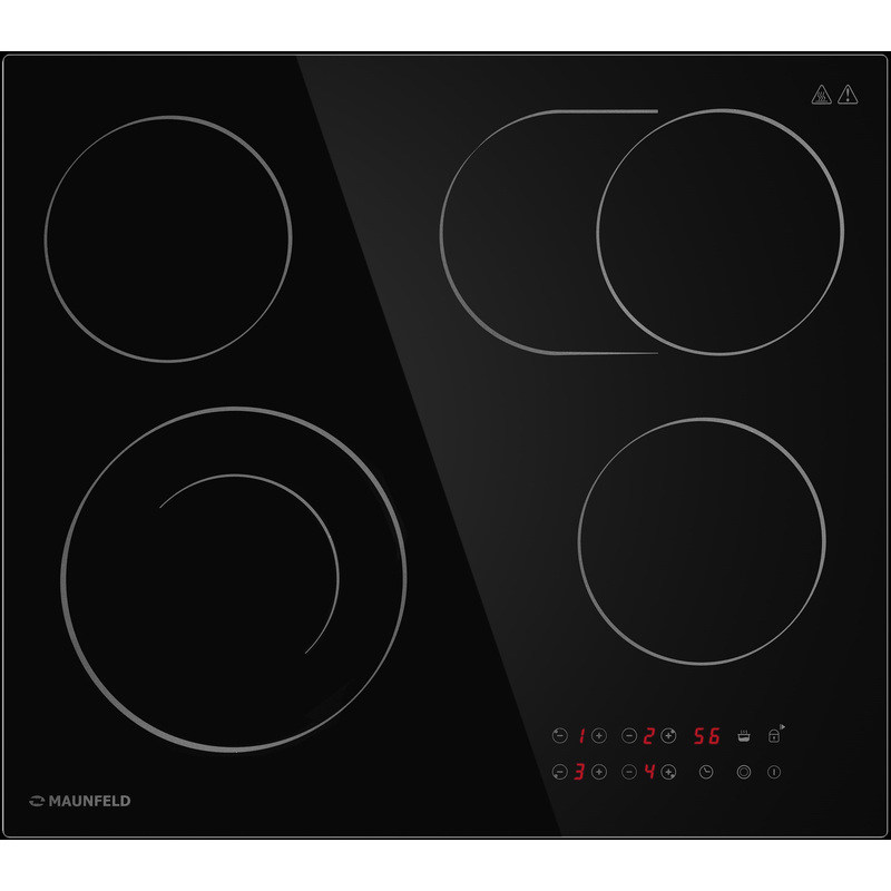 Изображение товара Электрическая варочная панель Maunfeld CVCE594SMDBK с таймером